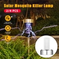thumbnail image 4 of Litom Solar Mosquito Killer Lamp Waterproof Bug Zapper Insect Trap UV for Home,Deck,Garden,Patio,Yard,Camping,Flowerbeds,Outdoor,2 Pcs, 4 of 7