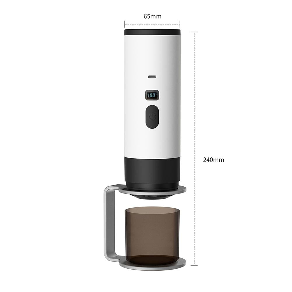 Portable Coffee Maker For Nespresso Capsules USB Powered 90ml Capacity Rapid Heating Lightweight For Travel Camping Office Home Use