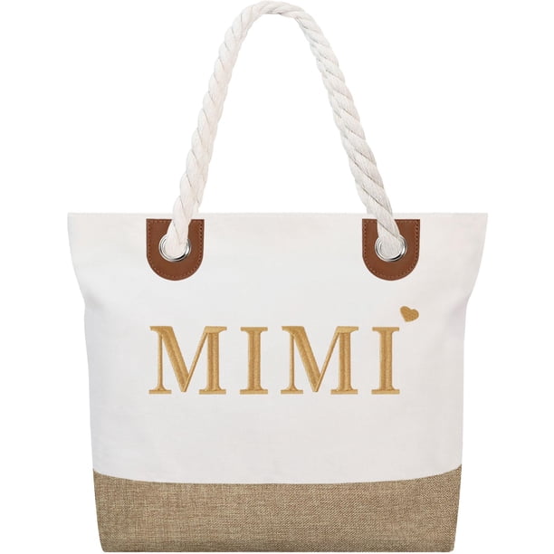 Bolsa de mano Ghvyennttes Mimi Gifts con cremallera para cumpleaños y más