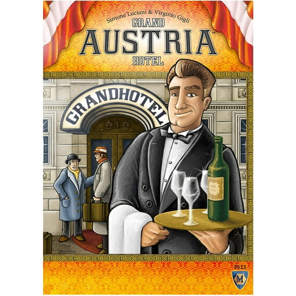 Grand Austria Hotel Strategy Board Game for Ages 12 , from Asmodee