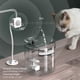 thumbnail image 4 of ZASCHMOY Fuente De Agua Para Gatos, Dispensador De Agua Para Perros, 2 L, Dispensador De Agua Automático Súper Silencioso Para Mascotas Con Filtros De Repuesto Para Gatos, Perros, 4 of 7