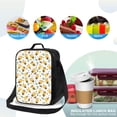 thumbnail image 4 of Lsque Bee and Flowers Lunch Bag Lunch Box for Women Men Reusable Insulated Lunch Tote Bag,Leakproof Thermal Cooler Sack Food Handbags Case High Capacity, 4 of 9