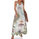 thumbnail image 1 of Vestido chinoiserie sin mangas Enchanted Forest Vestidos de verano para mujer Vestido de mujer, 1 of 7