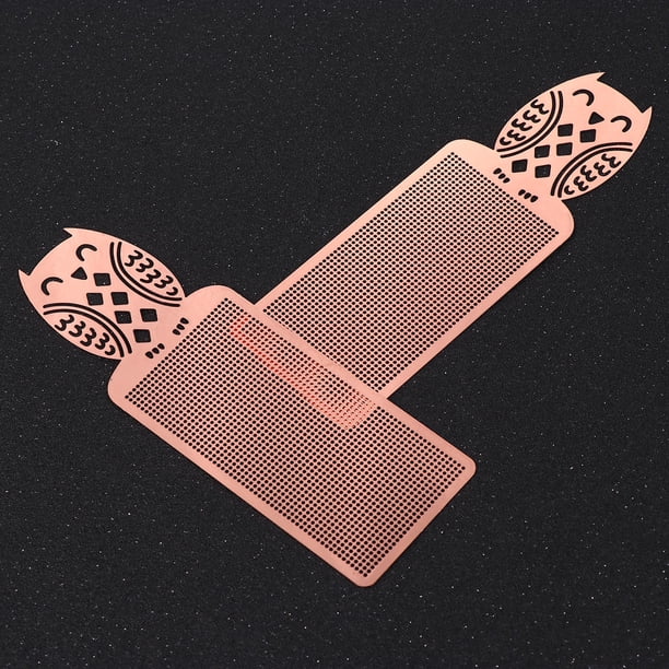 WEUVEB 2Ud Separadores Metalicos De Libro En Cobre Oro Rosa Para Decoracion Y Uso Con De Cruz