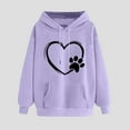 thumbnail image 2 of New Arrival TaLove womens fall fashion 2025Cute Zip Up Hoodies For Women Oversized Sweatshirts For Women Womens Long Sleeve Tops Trendy Womens Tops Short Sleeve Trendy 2025, 2 of 3