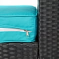 thumbnail image 5 of Kinbor Patio Furniture Cushion Replacement Covers for 7 PCs Outdoor Sofa Set,Washable Patio Cushion Slipcovers, Turquoise, 5 of 8
