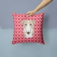 thumbnail image 2 of Carolines Treasures BB5298PW1414 Borzoi Fabric Decorative Pillow, 14Hx14W, multicolor, 2 of 4