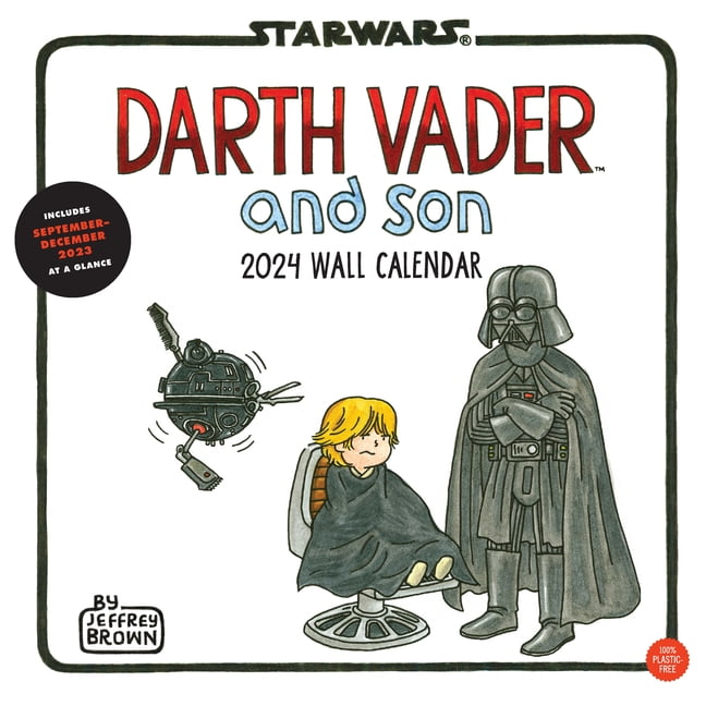 Star Wars Darth Vader and Son 2024 Wall Calendar (Calendar)