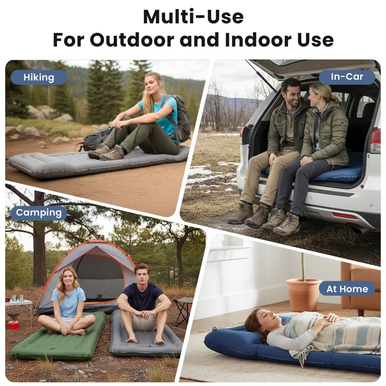 KingCamp Inflatable Sleeping Pad, 4.7" Thick with Foot Pump photo 7
