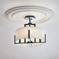 thumbnail image 5 of Kichler Lighting - Malen - 4 Light Semi-Flush Mount-14.25 Inches Tall and 15.5, 5 of 9