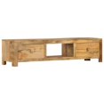 thumbnail image 1 of vidaXL TV Cabinet 140x30x32 cm Solid Mango Wood, 1 of 5