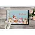 thumbnail image 2 of Carolines Treasures Merry Christmas Carolers English Bulldog Fawn White Door Mat Indoor Rug or Outdoor Welcome Mat 24x36, 2 of 4