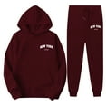 thumbnail image 4 of New York Womens Sweat Suits 2 Piece Set 2026 Fall Winter Trendy Hoodie and Jogger Sweatpants Matching Set Streetwear, 4 of 4