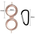 thumbnail image 3 of Suitable Metal Protect Case For Airtags Protective Cover With Keychain Hook Portable, 3 of 6