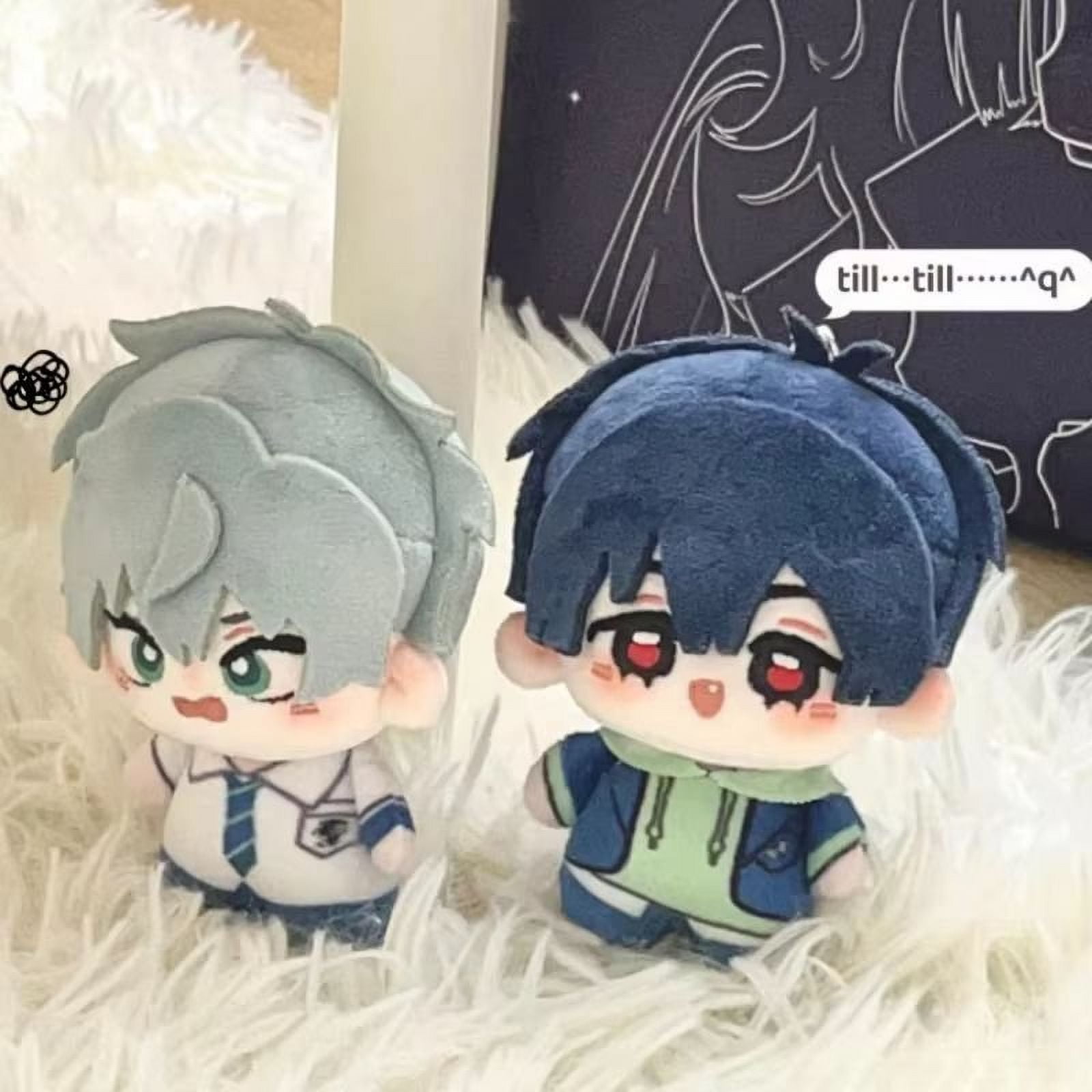 KEINXS 10cm Alien Stage Ivan Till Stuffed Plush Toys Soft