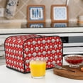 thumbnail image 6 of Balery Cute Baseball Pattern Oven Cover Kitchen Bread Machine Protector, 4 Slice Toaster Cover for Home, Anti Dust Fingerprint Coaster Cover, 6 of 7