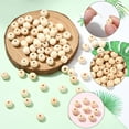 thumbnail image 7 of 1000Pcs Raw Wood Beads 8MM Unfinished Wooden Beads Bulk Loose Natural Printable Smooth Medium Size Round Ball Spacers for Jewelry Making Findings DIY Crafts Bracelets Necklace Beginner Decor Beige, 7 of 7