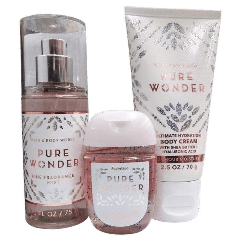 【限定品】Bath & Body Works ピュアワンダー　ギフトセット BATH & BODY WORKS TRAVEL GIFT BOX SET PURE WONDER BODY MIST CREAM
