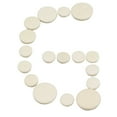 thumbnail image 3 of MasteelfCA 17 in 1 Replacement Felt Clarinet Woodwind Instrument Pads (White), 3 of 7
