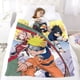 thumbnail image 5 of NARUTO - NARUTO anti-pilling, suave, ligera, esponjosa y acogedora de lujo para hogar y cocina – Perfecta para niños y adultos,130X150cm, 5 of 6