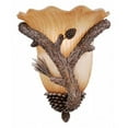 thumbnail image 1 of Vaxcel International AS-WSU120PT Aspen 13 in. Wall Sconce - Pine Tree, 1 of 1