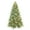 Blue+Green | with Lights, variant on Tcbosik 6ft Unlit Christmas Tree, Artificial Xmas Tree with 1390 Branch Tips, Holiday Decoration with Foldable Stand, Blue+Green