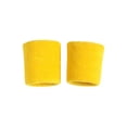thumbnail image 1 of Bracelets en Tissu Éponge 2 Paires (4 Pcs), Jaune, 1 of 2