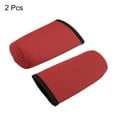 thumbnail image 3 of Uxcell Insulated Textured 12oz Neoprene Bottles Covers Can Cooler Sleeves Red 2 Pack, 3 of 6