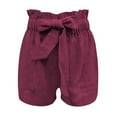 thumbnail image 6 of Sngxgn Flowy Shorts for Women Gym Yoga Workout Running Skort Clothes Summer(Purple,XXL), 6 of 8