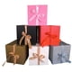 thumbnail image 1 of Cajas de regalo GP SUP de 15 x 15 x 15 cm, multicolor, paquete de 6 con cintas, 1 of 9
