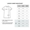 thumbnail image 6 of Real Essentials 3 Pack: Women's Nightshirt Short Sleeve Soft Nightgown Sleep Dress With Pocket (Available In Plus Size), 6 of 6