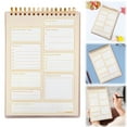 thumbnail image 1 of AKEGAMN Clearance! Work Day Schedule Planner Personal Organizer Home And Work Journal 50 Undated Pages For Daily Tasks Tear Off Notepad Notes CONVENIENT DESIGN: The daily planner is perfectly organi, 1 of 9