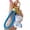 Blue, variant on Unicorn Pendant Unicorn Keychain Pendant Resin Charm with Braided Rope Colorful School Bag Accessory Magical Unicorn Key Holder Perfect for Kids Girly