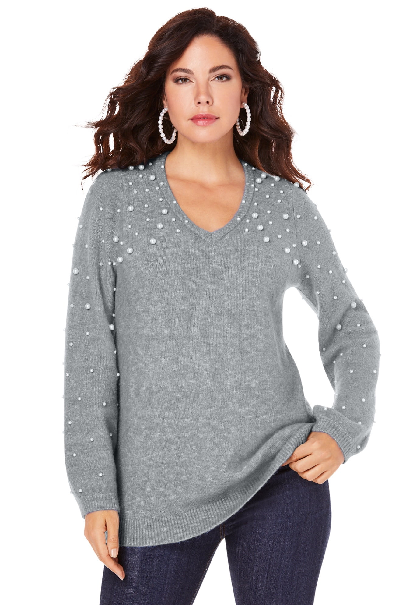 roamans plus size sweaters