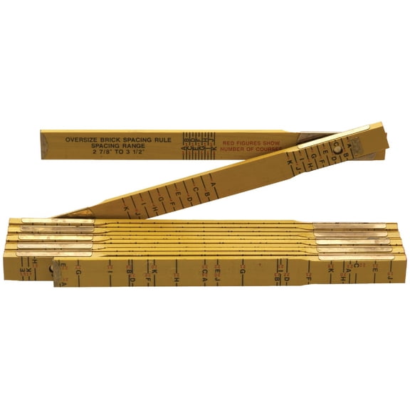 Lufkin 6' Masonry Folding Ruler