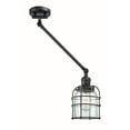 thumbnail image 5 of Innovations Lighting - Bell Cage - 1 Light Swing Arm Wall Sconce In Industrial, 5 of 7