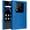 Blue, variant on Nakedcellphone Slim Series for Unihertz Titan 2 Phone Case, Textured Hard Shell Protector Cover [Anti-Fingerprint, Grid Texture] - Woodgrain Design