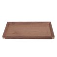 thumbnail image 1 of Food Serving Tray, Small Rectangle Black Walnut Tray Simple Fashion Serving Tray Serve Tea Fruit Cheese Wine Meals For Home Kitchen Restaurants, 1 of 8