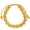 Yellow Agate, variant on Natural Gemstone Shamballa Style Bracelet