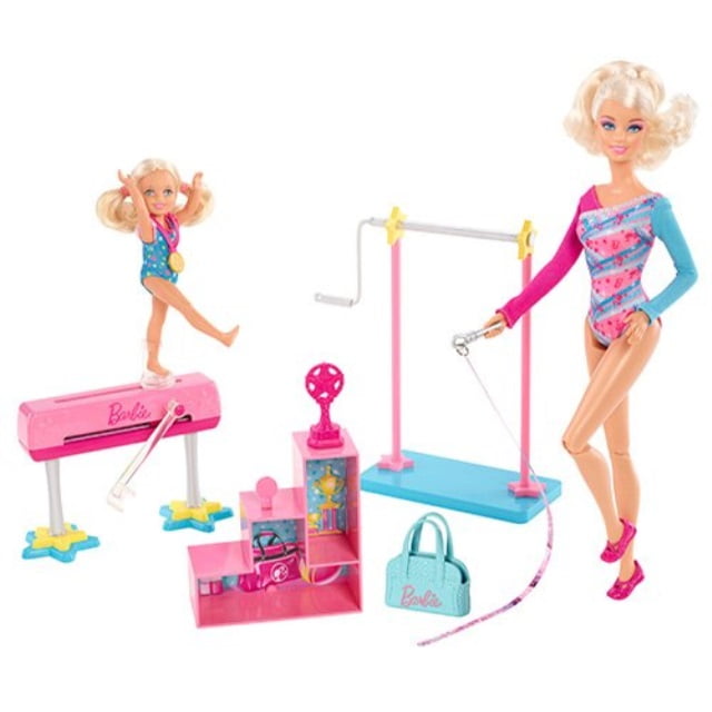 barbie gymnastics walmart