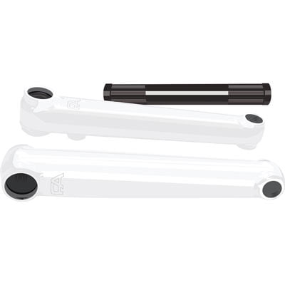 Free Agent Crankset 3 Piece 9//16/'/' 175mm Black