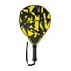 thumbnail image 4 of Raqueta de pádel, equipamiento físico, agilidad, ligera para principiantes, raqueta de tenis para parque, jóvenes, adultos, niños, hombres y mujeres. negro y amarillo, 4 of 7