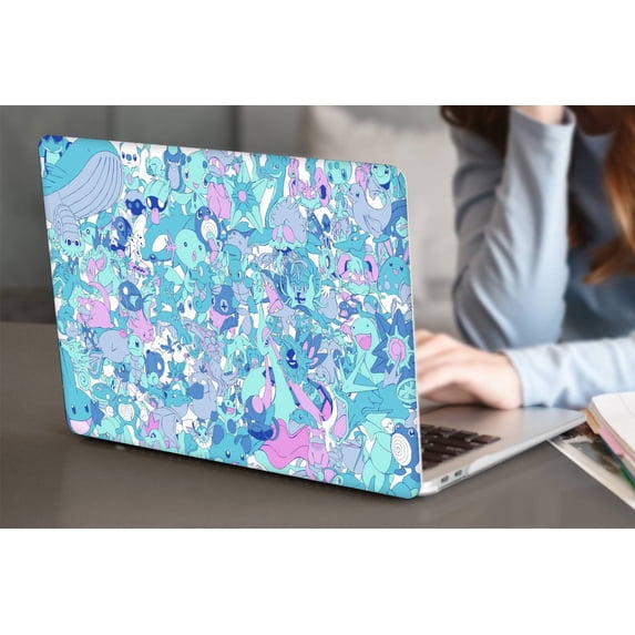 KSK KAISHEK Plastic Hard Case Compatible 2022.0 Rel. MacBook Air 13.6 Inch Touch ID Model: A2681 Cartoon A 96