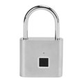 thumbnail image 4 of Fingerprint , USB Smart Lock Quick Unlock Zinc Alloy Anti Theft IP56 Waterproof  For Cabinet For Warehouse For Yard Black,Silver, 4 of 8