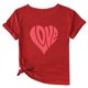 thumbnail image 1 of Camisetas de Manga Corta para Mujeres, Camiseta de Cuello Redondo Impresa de Moda, Primavera Y Verano Casual, 1 of 1
