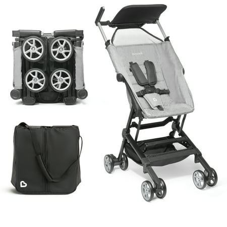 UPC: 0735282109492 | Munchkin Sparrow Ultra Compact and Portable Travel Stroller  Lightweight  Grey