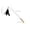 Black, variant on Black Feather Cat Wand Toy with Bell, 360° Flexible Spring Interactive Teaser Stick, Replaceable Black Feather Pet Exercise Toy for Indoor Kittens & Adult Cats Play Training