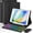 Black Mouse, variant on Magnetic Keyboard Mouse Combo Case with RGB Backlight Keypad & Stylus Slot for iPad 5/6 Gen, Air 1/2, Pro 9.7" 2017/2018,Black Mouse