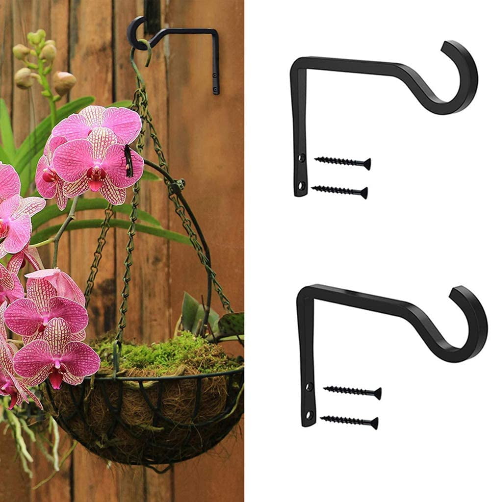 Codream 2 Pieces Metal Wall Hook Plant Hanger Bracket