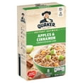 thumbnail image 2 of Quaker Instant Oatmeal Apple Cinnamon 12.1 oz, 2 of 5